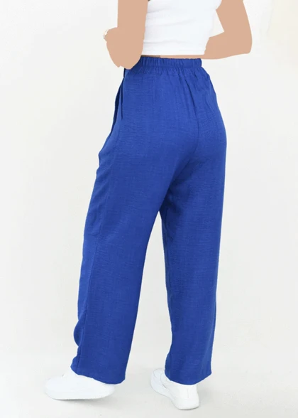 شلوار پارچه ای واید