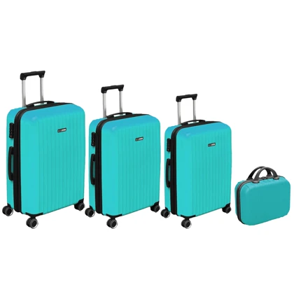 ست چمدان فوروارد مدل FORWARD - FCLT818PLUS پلاس سری چهار عددی ( کیف آرایشی هدیه )