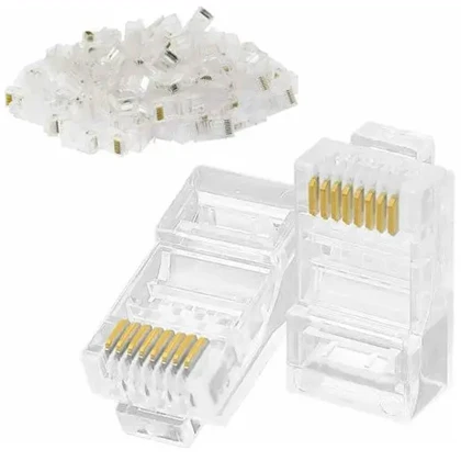 سوکت شبکه RJ45 یوگرین Ugreen مدل NW110-50246 بسته 100 عددی