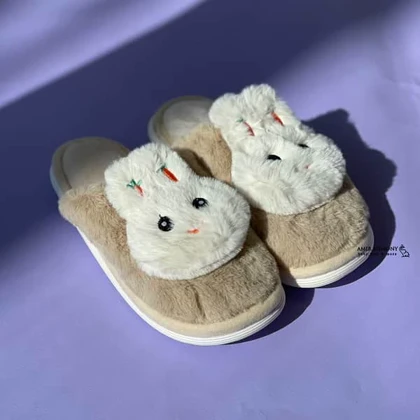 پاپوش پولیشی روفرشی طرح خرگوش