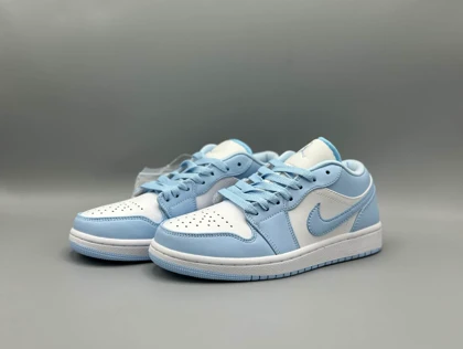 کتانی نایکی ایر جردن 1 لو آیس بلو / Nike AJ1 low Ice Blue
