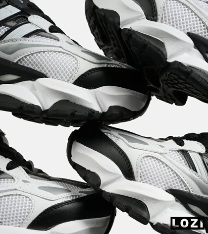کفش کتانی مردانه و زنانه سفید مشکی ADIDAS performance x9000l4