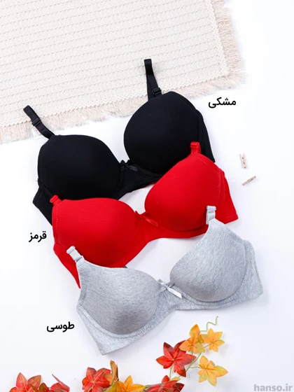 سوتین اسفنجی فنردار کد 724