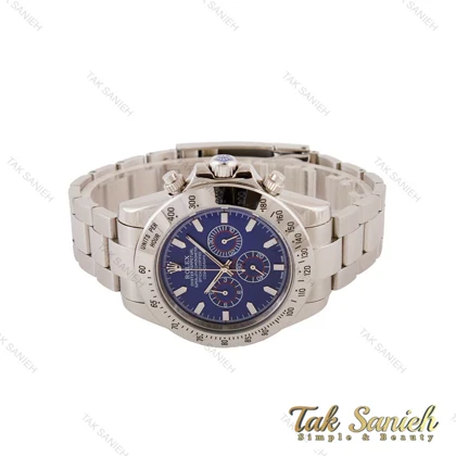 ساعت رولکس دیتونا مردانه سیلور صفحه سرمه ای Rolex-5011-G