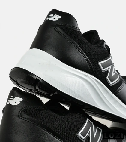 کفش کتانی مردانه و زنانه مشکی سفید NEW BALANCE 860