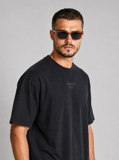 تیشرت مردانه مدال پیش چاپدار bluenil flex