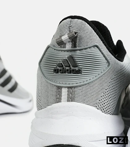 کفش کتانی مردانه و زنانه طوسی مشکی ADIDAS BONCE