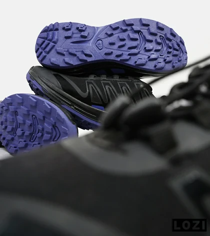 کفش کتانی کوهنوردی مشکی آبی مردانه و زنانه Salomon xa pro 3d