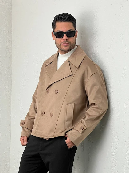 ترنج کت مردانه دبل برست