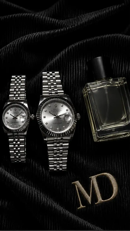 ساعت ROLEX مردانه و رنانه و ست در رنگ بندی و گارانتی بلند مدت