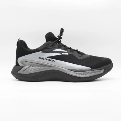 کتانی سالامون مشکی نقره ای بزرگپا کد 6464