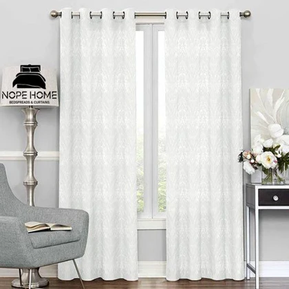 پرده آماده حریر کتان