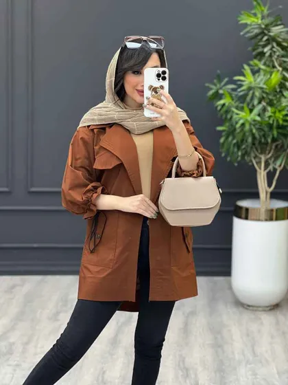 بارانی پشت و آستین گت