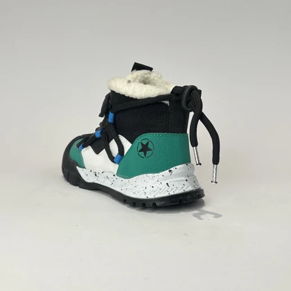 بوت بچگانه ساق‌دار جیپ مشکی