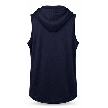 رکابی کلاهدار ورزشی مردانه نایک مدل DS-Dri Fit-5G0684 سرمه ای