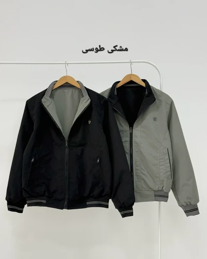 کاپشن کتان سامیار (دو رو)