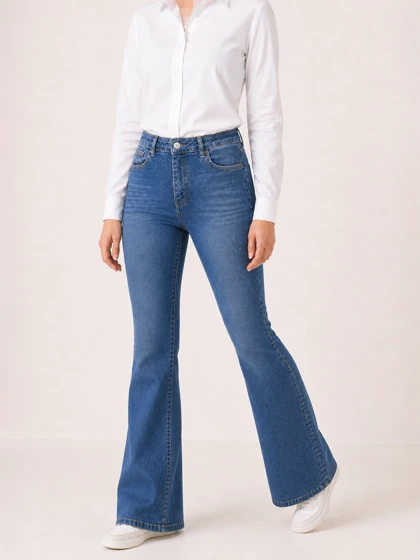 شلوار جین Boot cut 914402