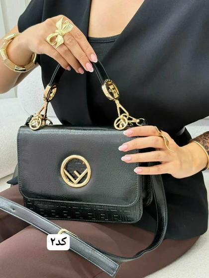 کیف زنانه چرمی ذلفا