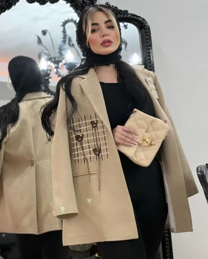 کت گلدوزی تدی