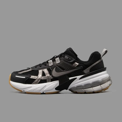 نایکی وی تو کی مشکی نقره ای Nike V2K Run Black Silver