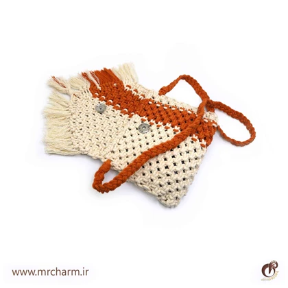 ست صندل و کیف بافت زنانه mrc2416-06