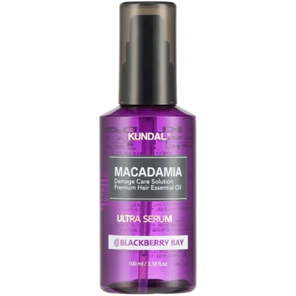 سرم مو ماکادامیا کوندال مدل بلک‌بری بی (Kundal Macadamia Hair Serum – Blackberry Bay) – 100 میل