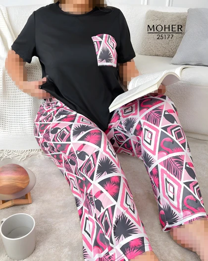 ست راحتی زنانه سایز بزرگ