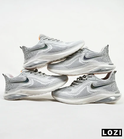 کفش کتانی زنانه طوسی NIKE AirMax Zoom
