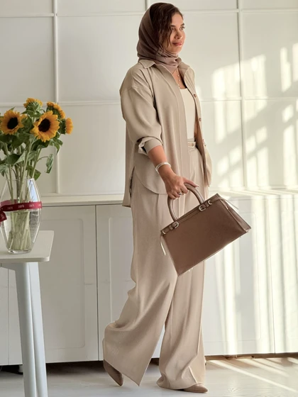 شومیز شلوار ست زنانه grace زنیر