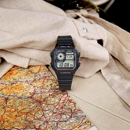 ساعت مچی مردانه کاسیو CASIO AE-1200WH-1AV