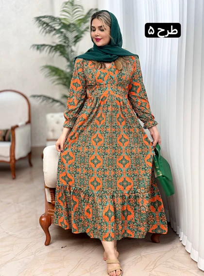 پیراهن فلور دنیا 2148