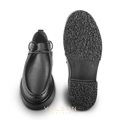 کفش روزمره مردانه چرم یلسان مدل اشتاد کد 573-GF