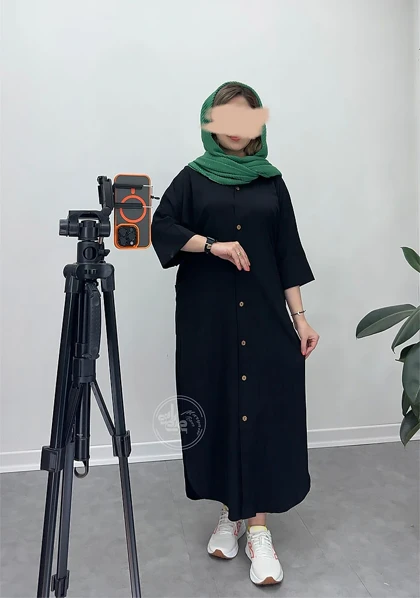 پیراهن مانتویی رستا