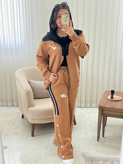 ست زنانه و دخترانه پاییزه اسپرت بیرونی کد 468