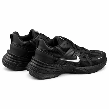 کفش کتانی مردانه بزرگ پا نایکی v2k رنگ مشکی Nike V2k