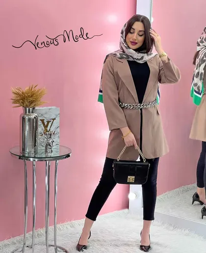 کت دویقه کمربند زنجیری