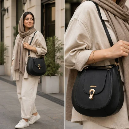 کیف دوشی زنانه مدل آوید کد 218-GN