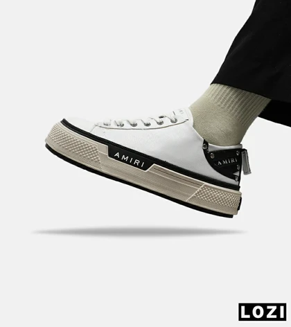 کفش اسنیکرزسفید Amiri Simple Bag مدل 5071