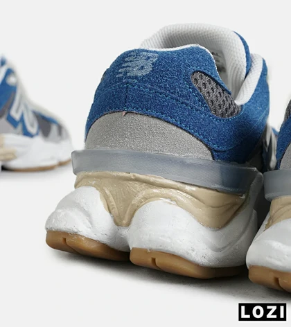 کفش کتانی مردانه و زنانه آبی طوسی NEW BALANCE 9060 مدل 7313