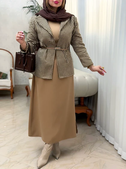 کت دامن پیچازی 3553