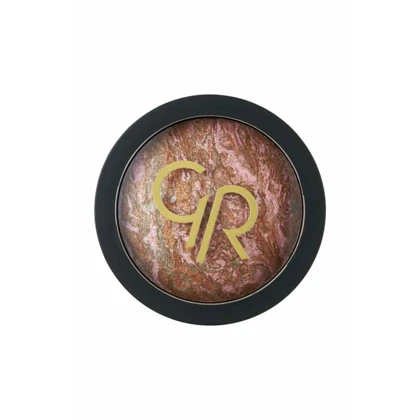 رژگونه پودری گلدن رز مدل Terracota Stardust شماره 103