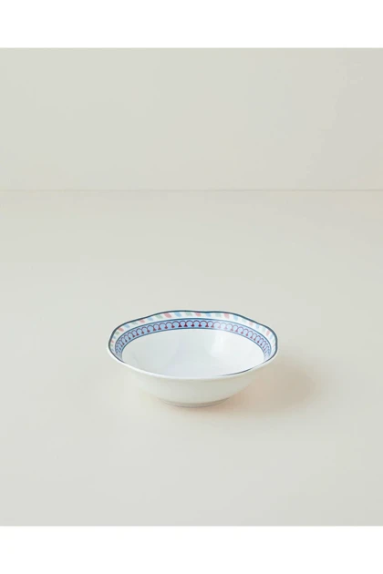 کاسه English Home مدل Botanical Romance New Bone، Bone China - صورتی