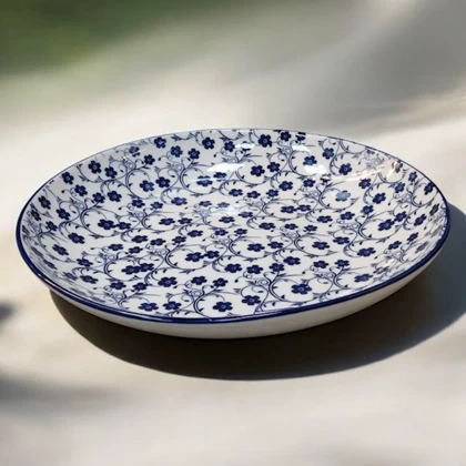 دیس دنی هوم طرح گل سرمه ای / BA5