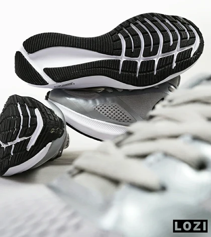 کفش کتانی مردانه طوسی مشکی Nike guide 10