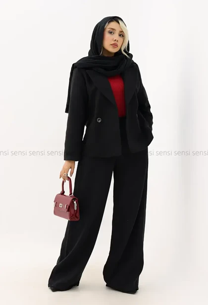 کت فوتر باکسی آستر دارکد1005001