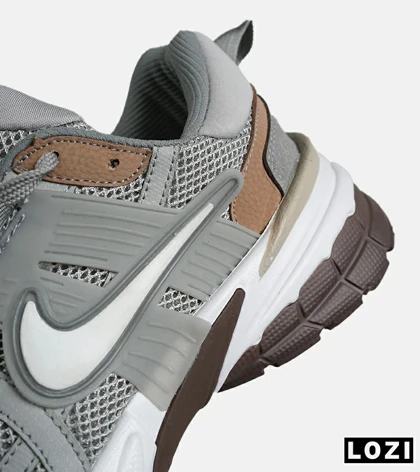 کفش کتانی مردانه و زنانه طوسی قهوه ای Nike cushlon مدل 7867