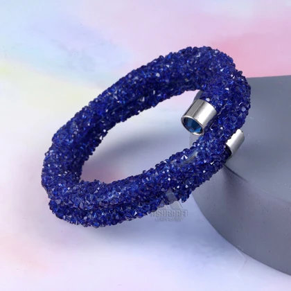 دستبند طرح کریستالی سواروسکی Crystal Bangle Bracelet-02