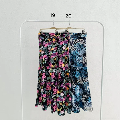 دامن زنانه طرحدار میکس