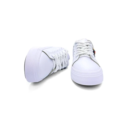 کفش اسپرت زنانه مدل sneaker - 0073_white/b/c
