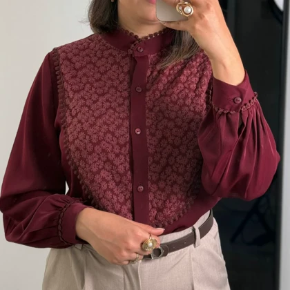 شومیز مجلسی زنانه مدل انجل